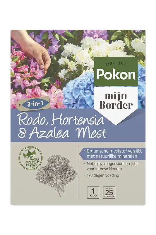 Pokon Rodo, Hortensia & Azalea Mest 1kg - Topkwaliteit