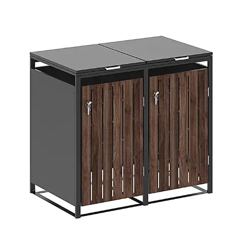 Nog enkele stuks | SenS-Line Moby Containerbox Double - Voor 2 afvalcontainers
