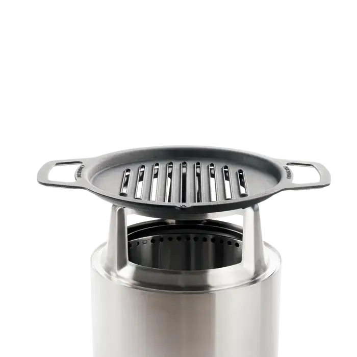 Erg populair | Solo Stove Adapter + Grill voor Ranger RVS en Gietijzer D36.1cm