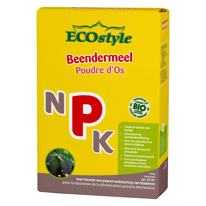 Ecostyle Beendermeel 1,6 kg - Korting