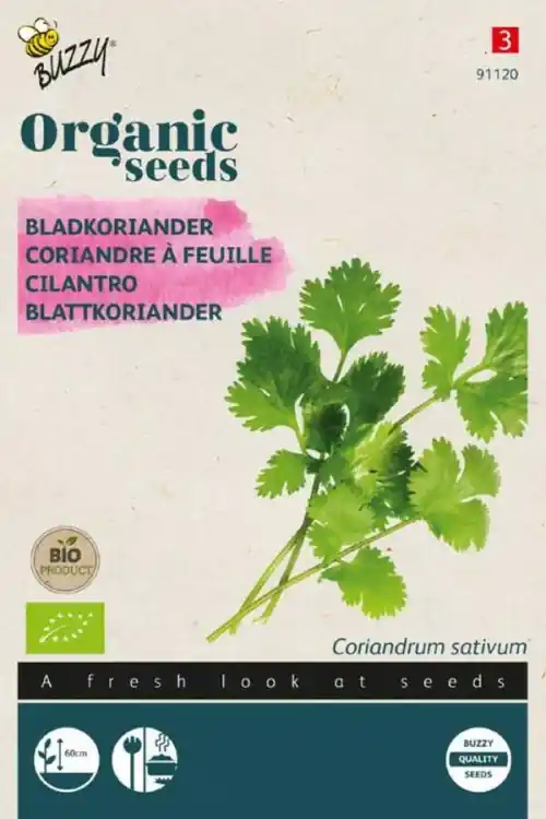 Bespaar nu | Buzzy® zaden - Organic Koriander (bladkoriander) (BIO)