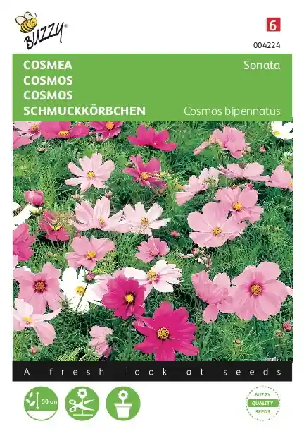 Bestseller | Buzzy® zaden - Cosmos, Cosmea Sonata gemengd