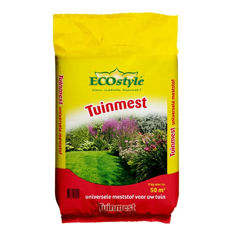 Ecostyle Tuinmest 5 kg | Tijdelijke aanbieding