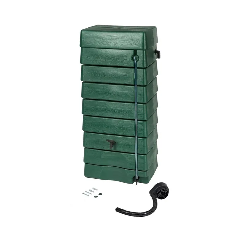 Flitsaanbieding | Nature - Kunststof regenton 276 liter - Donkergroen