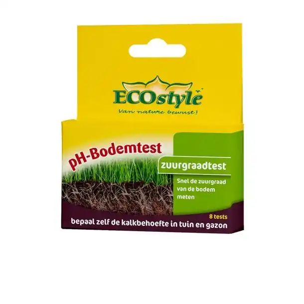 Ecostyle pH-Bodemtest - 8 tests | Snelle levering