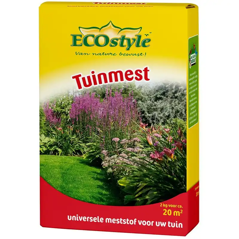Direct beschikbaar - Ecostyle Tuinmest 2 kg