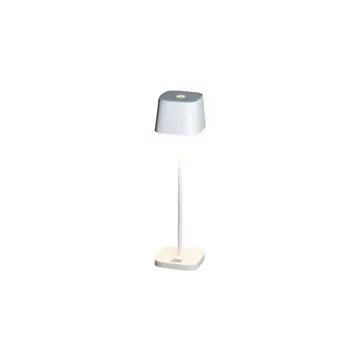 Tafellamp Mini Capri Draadloos USB - Wit - Fabrieksprijs
