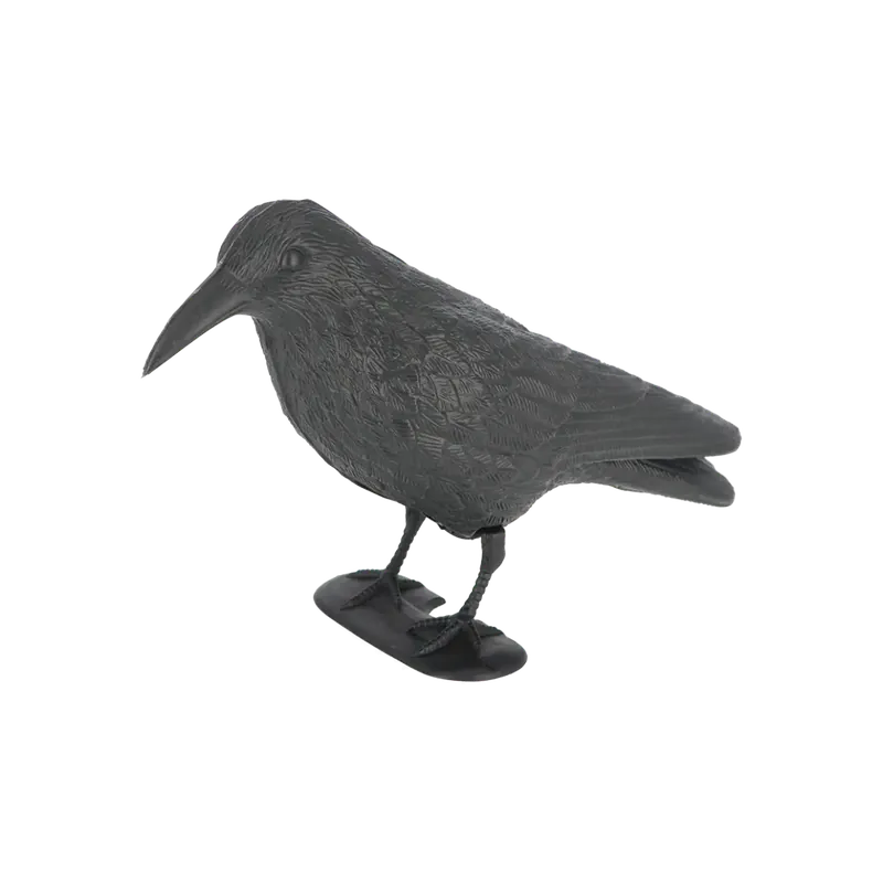 Vogelverschrikker Kraai Esschert Design - zwart kunststof | Zeer goed beoordeeld
