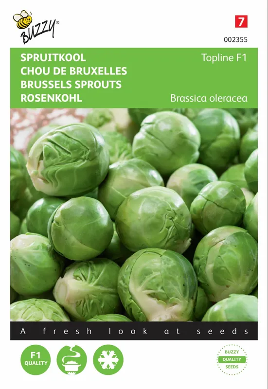 Veel gevraagd - Buzzy® zaden - Spruitkool Topline F1