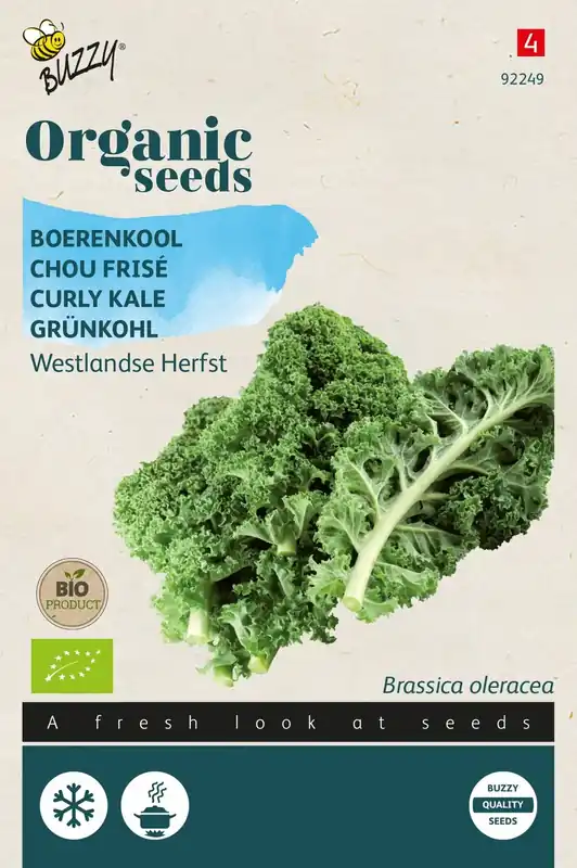 Extra voordeel - Buzzy® zaden - Organic Boerenkool Westlandse Winter (BIO)
