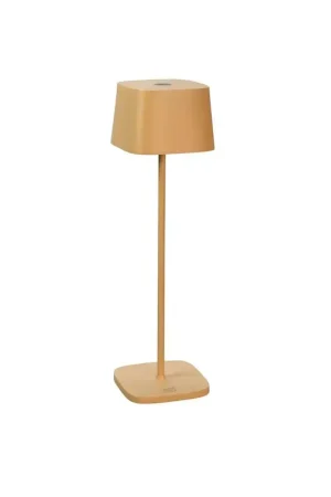 Zolang de voorraad strekt | Tafellamp Capri Draadloos USB - Zand