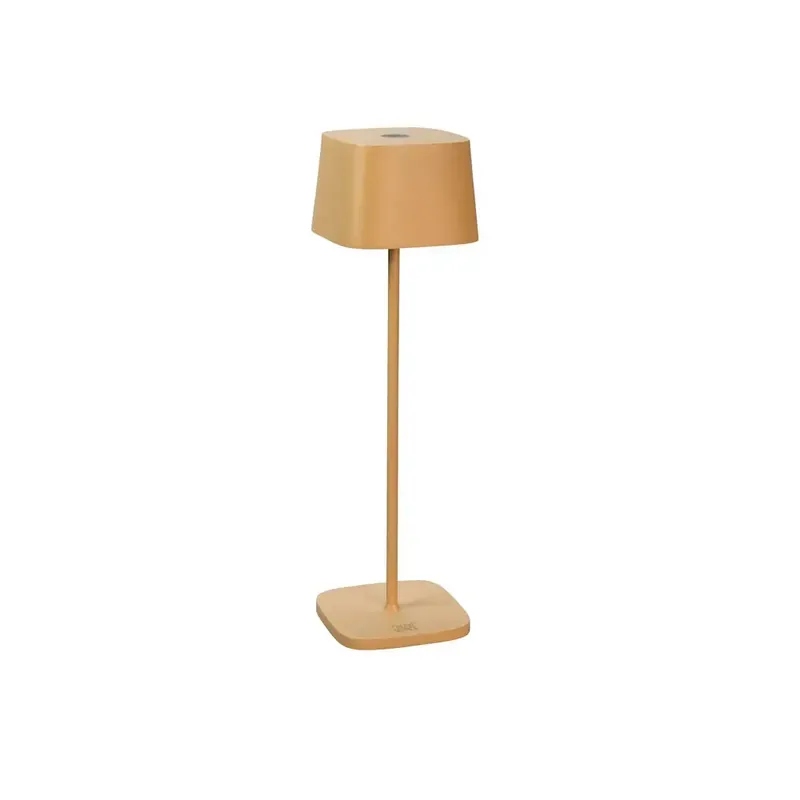 Zolang de voorraad strekt | Tafellamp Capri Draadloos USB - Zand