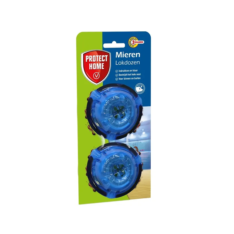 Protect Home Mieren Lokdozen Piron pushbox - 2 stuks - Uitverkoop