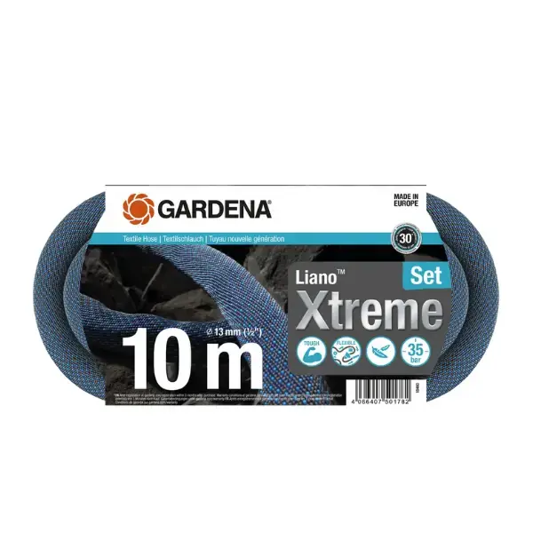 Verlaagde prijs - GARDENA Textielslang Liano Xtreme 10m Set