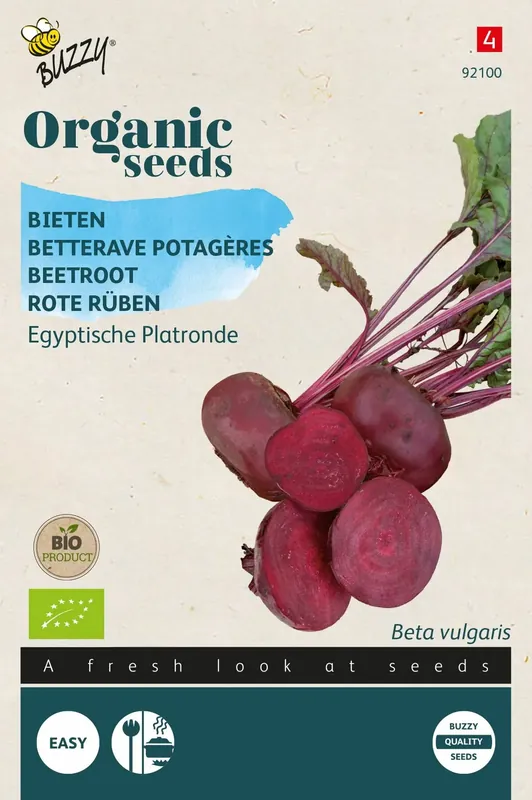 Superprijs | Buzzy® zaden - Organic Bieten Egyptische Platronde (BIO)