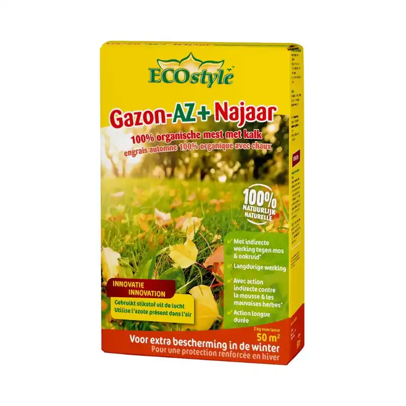 Nieuw in de shop | Ecostyle Gazon-AZ+ Najaar 2kg