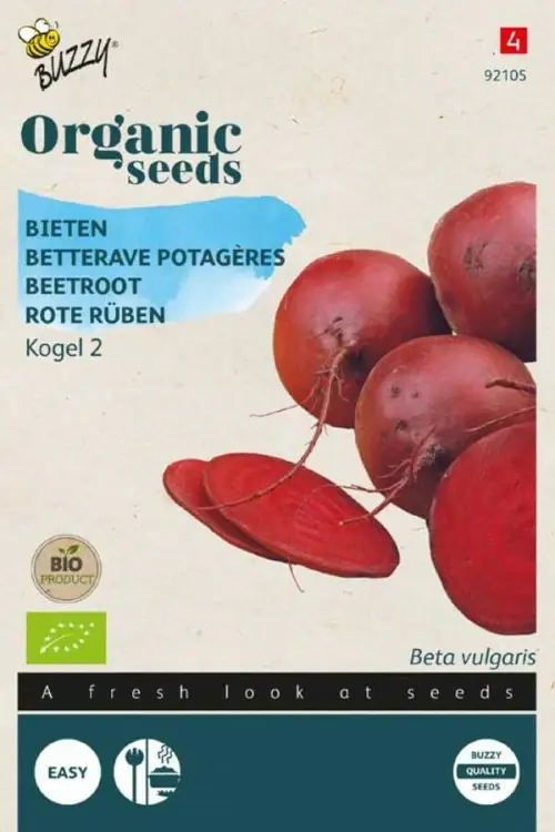 Buzzy® zaden - Organic Bieten Detroit 2 (BIO) | Veilige betaling