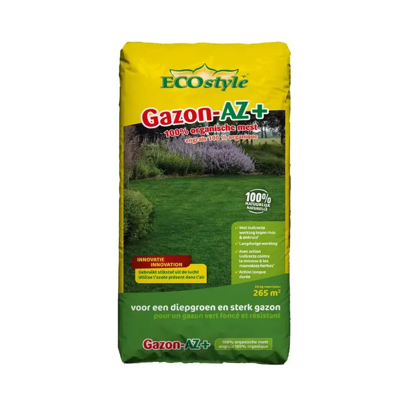 Actie loopt bijna af | Ecostyle Gazon-AZ+ Gazonmest 20kg