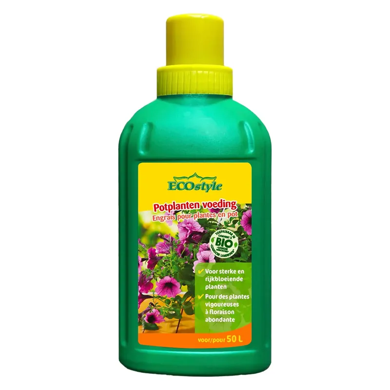 Mis het niet | Ecostyle Potplanten voeding 500 ml