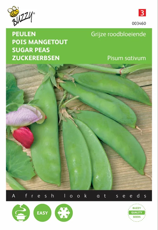 Sale | Buzzy® zaden - Peulen Grijze roodbloeiende