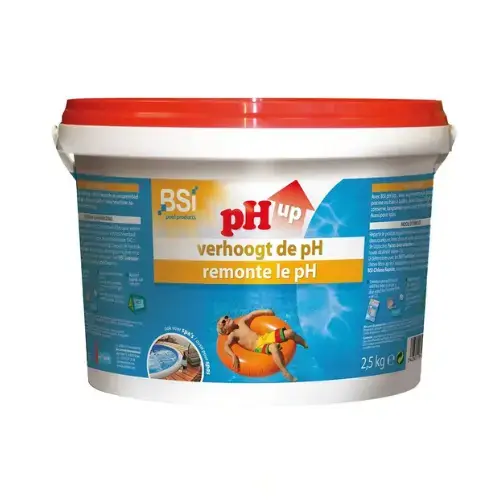 Deal - BSI pH Up Poeder 2,5 kg - Poeder pH-verhoger voor Zwembad & Spa