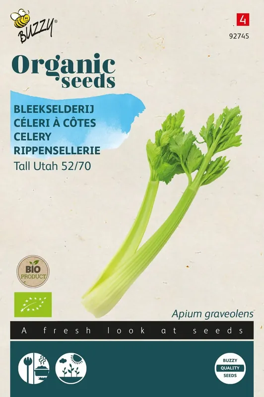 Flitsaanbieding | Buzzy® zaden - Organic Bleekselderij Tall Utah 52/70 (BIO)