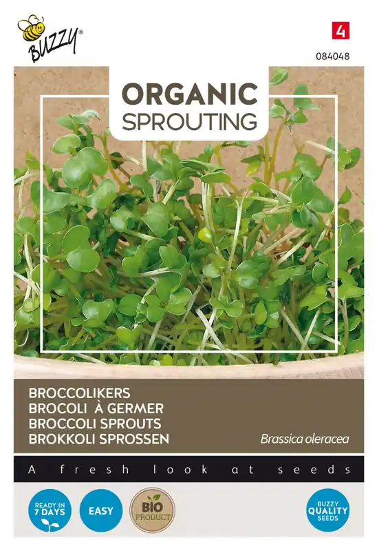 Buzzy® zaden - Organic Sprouting Broccolikers (BIO) | Populair bij klanten