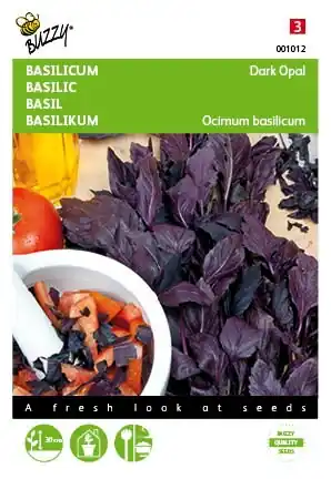 Veilige betaling - Buzzy® zaden - Basilicum Rode - Dark Opal