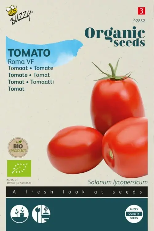 Net gelanceerd | Buzzy® zaden - Organic Tomaten Roma VF (BIO)