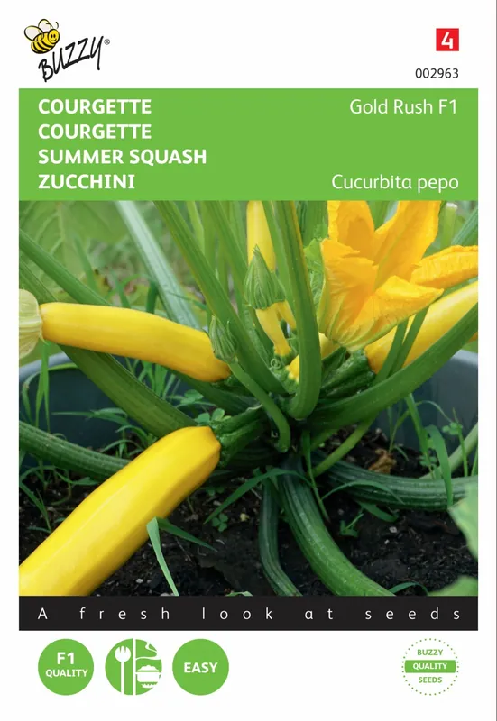 Outlet - Buzzy® zaden - Courgette Gold Rush F1