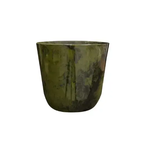 Topproduct - Pot Palermo D21h19cm Marble Green