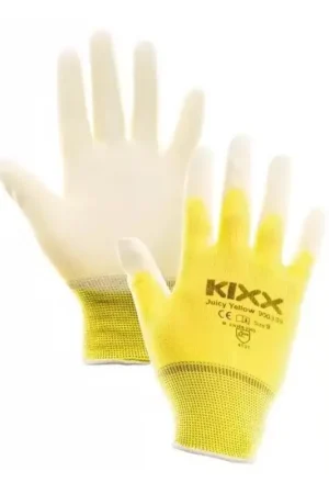 Zojuist toegevoegd - Kixx Handschoen Juicy Yellow - Maat 6