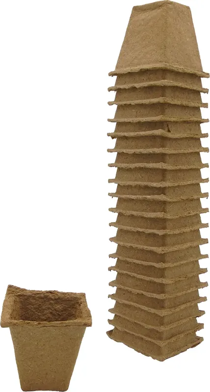 Nature Kweekpotjes 6x6x6cm (20 stuks) | Mis het niet
