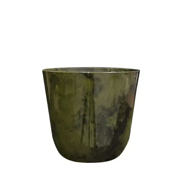 Nieuw in de shop | Pot Palermo D23h22cm Marble Green
