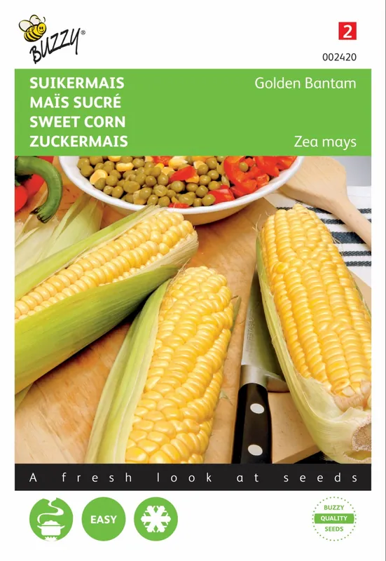 Buzzy® zaden - Suikermais Golden Bantam - Speciale deal