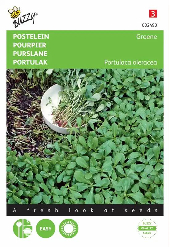 Premiumkwaliteit | Buzzy® zaden - Postelein Groene