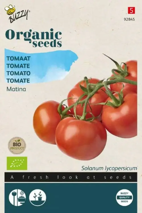 Buzzy® zaden - Organic Tomaten Matina (BIO) - Profiteer nu