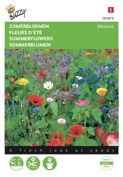Online kopen | Buzzy® zaden - Zomerbloemen gemengd