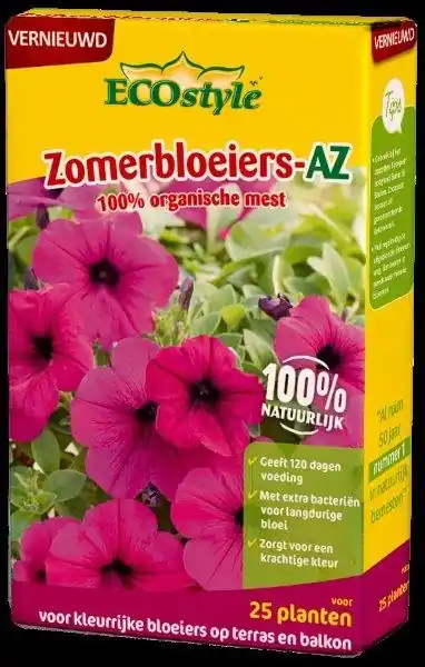 Bestel nu | Ecostyle Zomerbloeiers-AZ 800 g