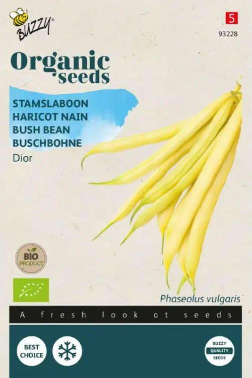 Tijdelijke aanbieding | Buzzy® zaden - Organic Stamslaboon Hildora (BIO)