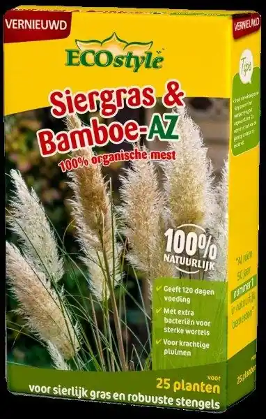 Ecostyle Siergras & Bamboe-AZ 800 g | Lage prijs