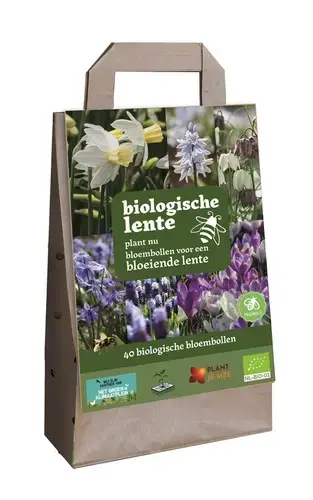 Tas Bollen Biologische Lente - 40 bloembollen - Prijsverlaging