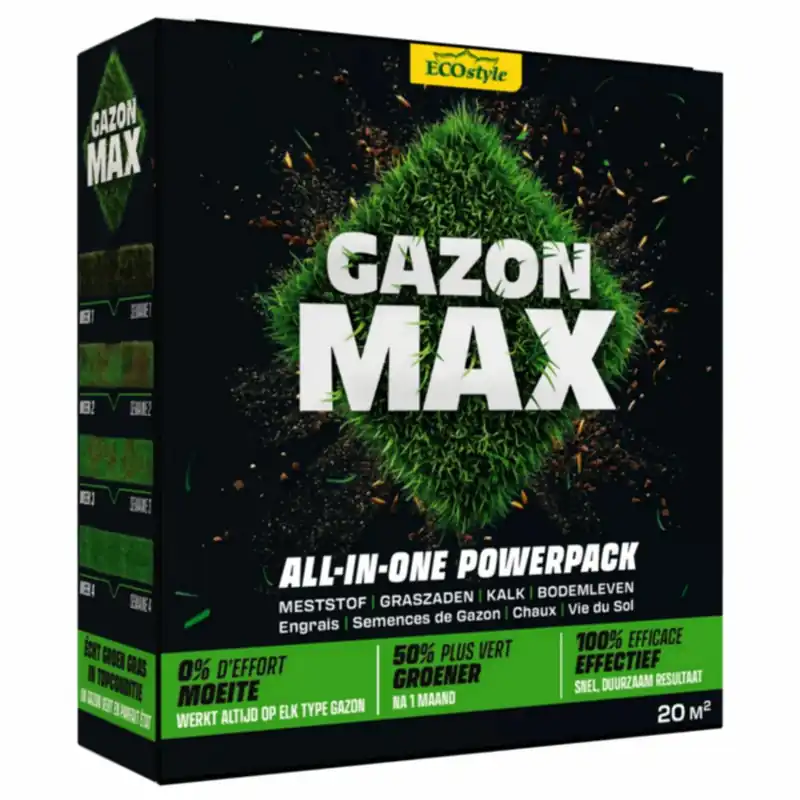 ECOstyle GazonMax 1kg | Eenvoudig retourneren
