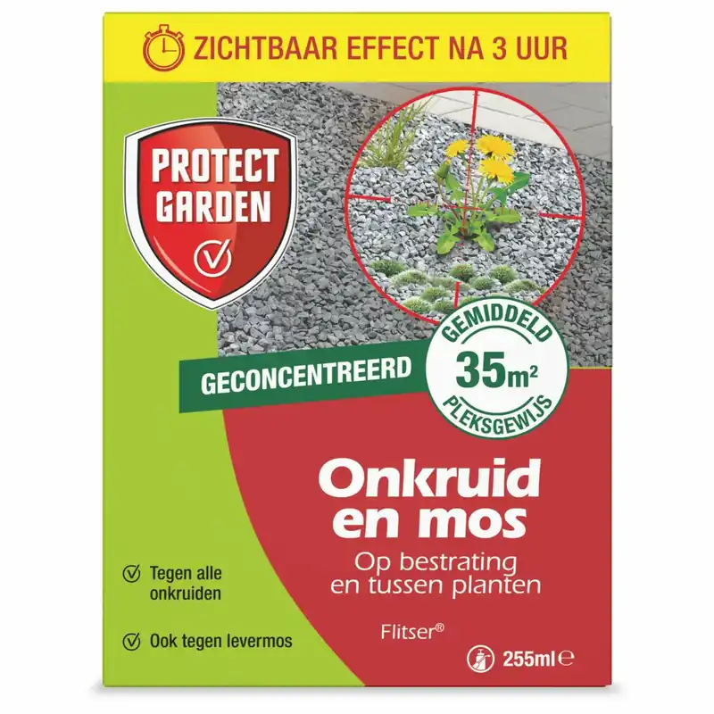 Spoedlevering - Protect Garden Flitser Concentraat - Onkruidbestrijding - 255ml