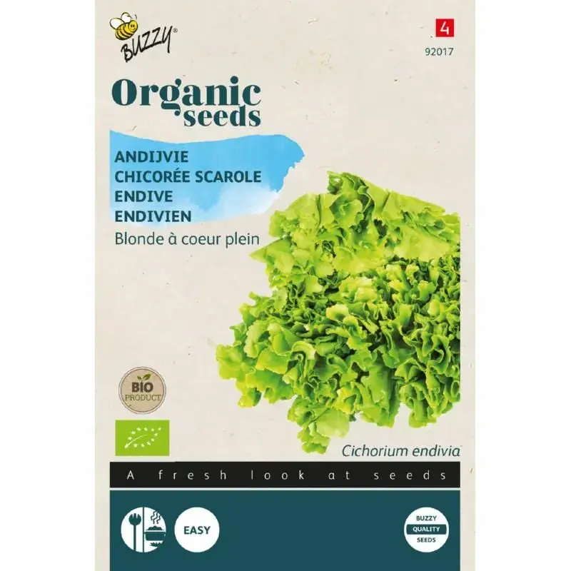 Online bestellen | Buzzy® zaden - Organic Andijvie Gele Volhart (BIO)