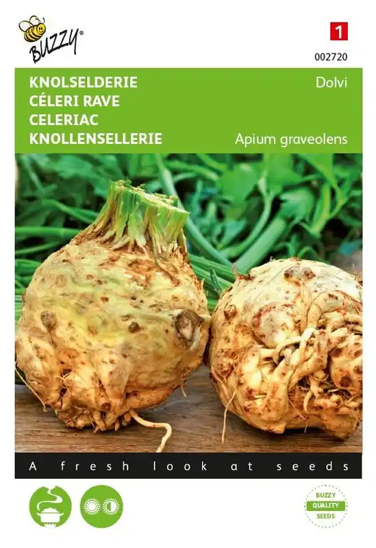 Buzzy® zaden - Knolselderij Dolvi | Online bestellen