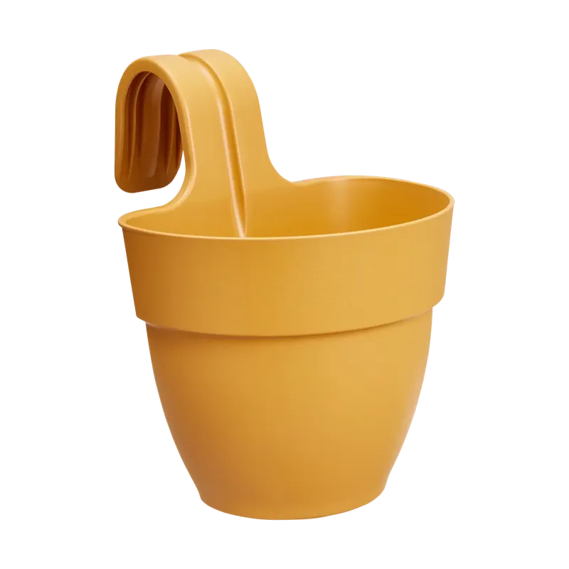 Beperkte voorraad - Elho Hangpot Vibia Campana Easy Small Geel