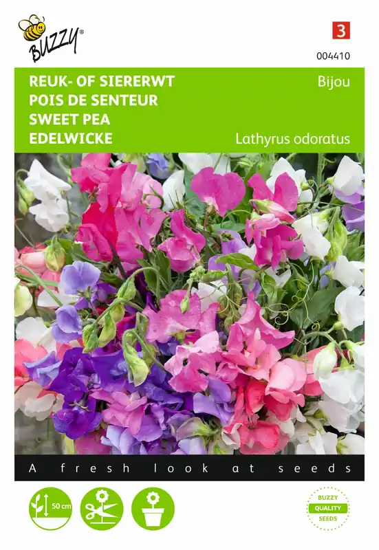Net gelanceerd | Buzzy® zaden - Lathyrus, Reuk- of siererwt Bijou