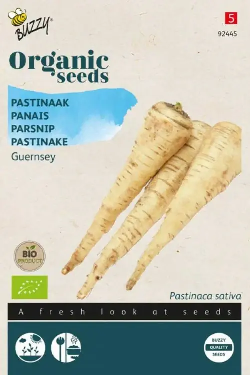 Spoedlevering - Buzzy® zaden - Organic Pastinaak Guernsey (BIO)