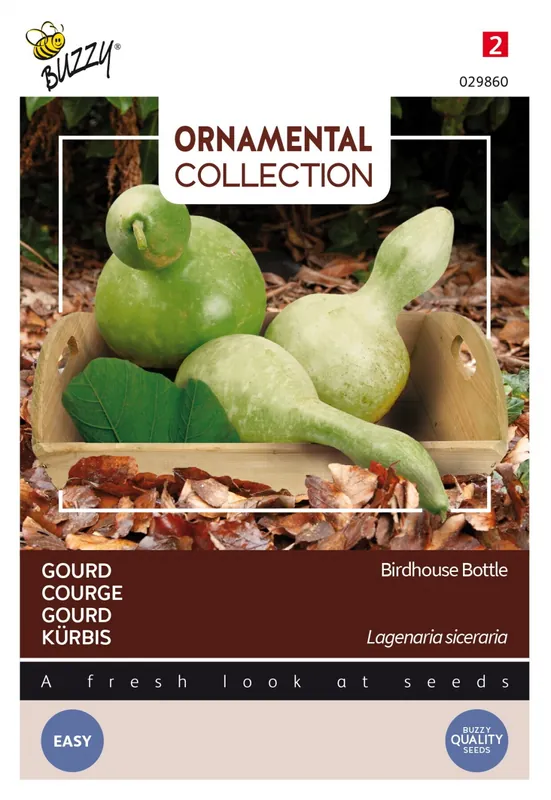Flitsaanbieding - Buzzy® zaden - Ornamental Gourd Birdhouse/Bottle (Lagenaria leuc.)